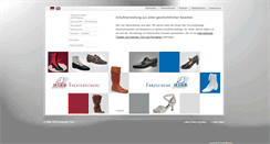 Desktop Screenshot of harr-shoes.com